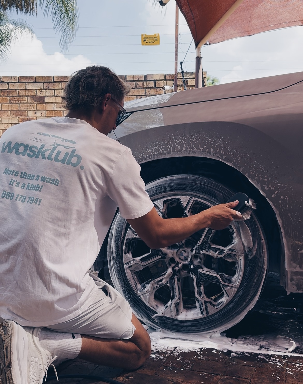 Wasklub wheel detail work